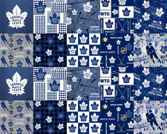 NHL Cheater Quilt Toronto Maple Leafs - Sykel Fleece