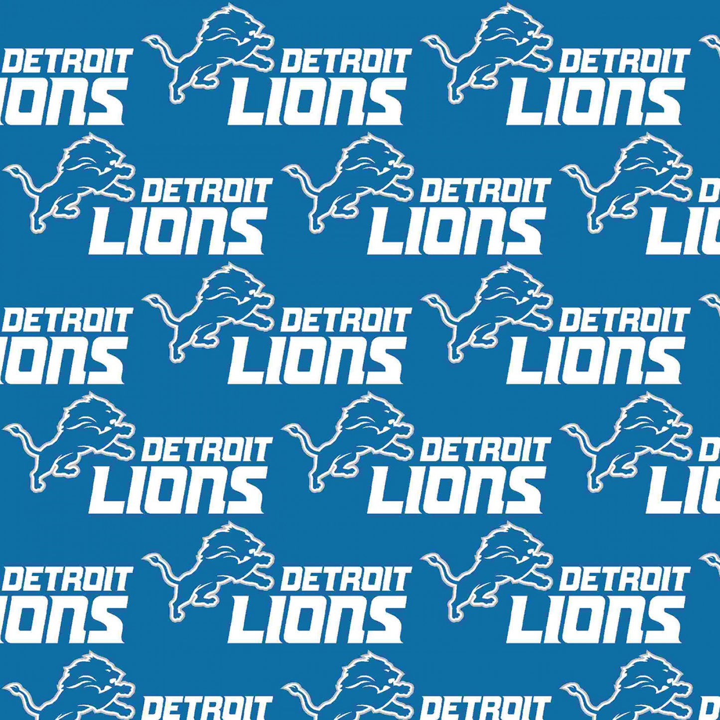 NFL Detroit Lions - Fabric Traditions Cotton