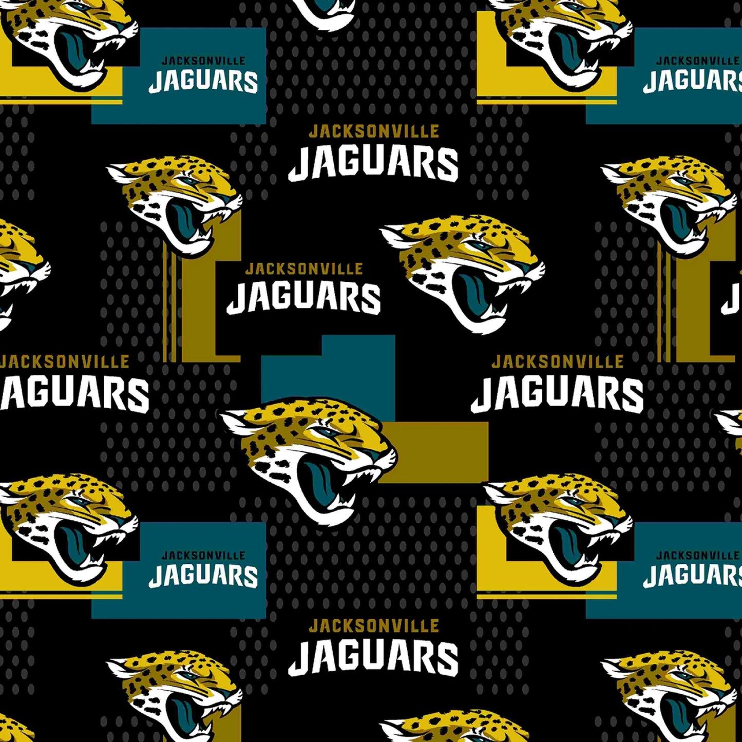 NFL Jacksonville Jaguars - Fabric Traditions Cotton (14728-D)