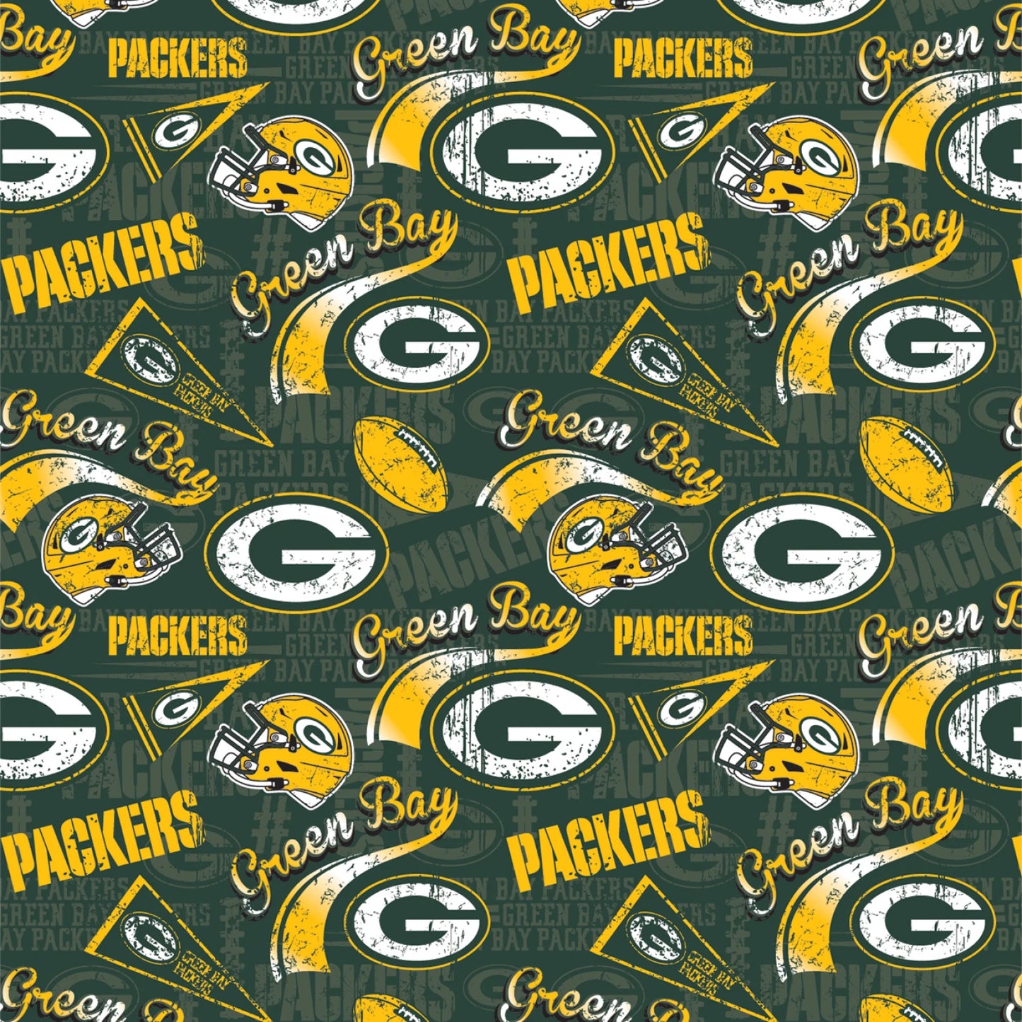 NFL 60" Green Bay Packers - Fabric Traditions Cotton