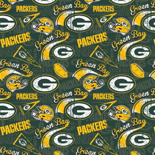 NFL 60" Green Bay Packers - Fabric Traditions Cotton
