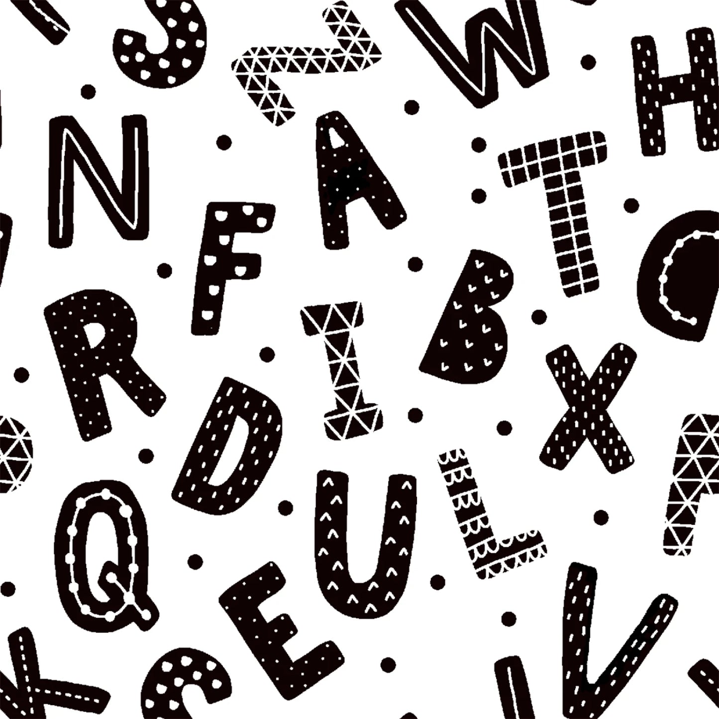 Black Letters - 3 Wishes Flannel