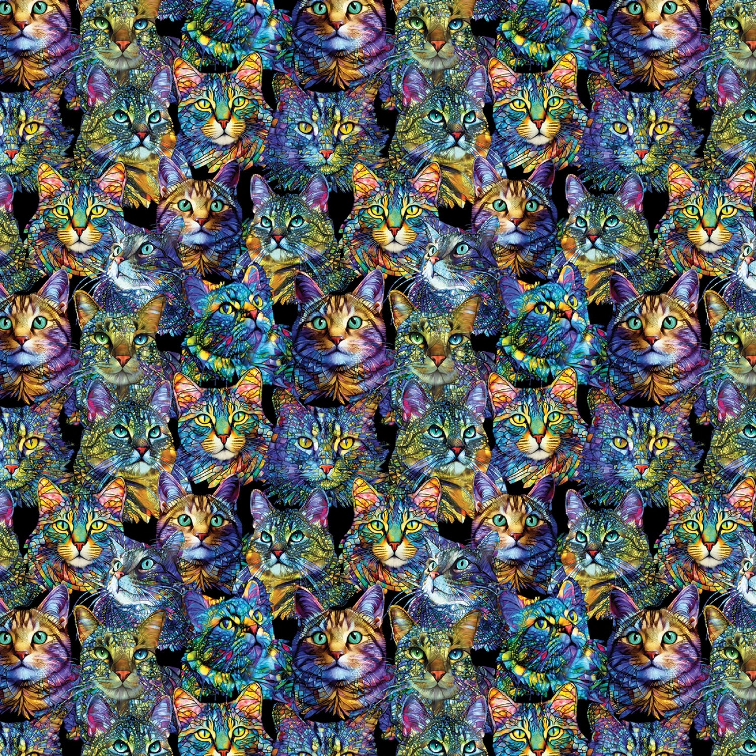 16734B-99 multi cat artistry portraits