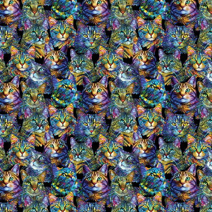 16734B-99 multi cat artistry portraits
