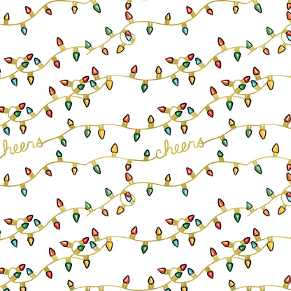 Cheers Lights - North Pole Social Club - Camelot Cotton