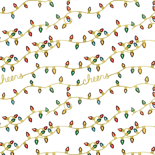 Cheers Lights - North Pole Social Club - Camelot Cotton