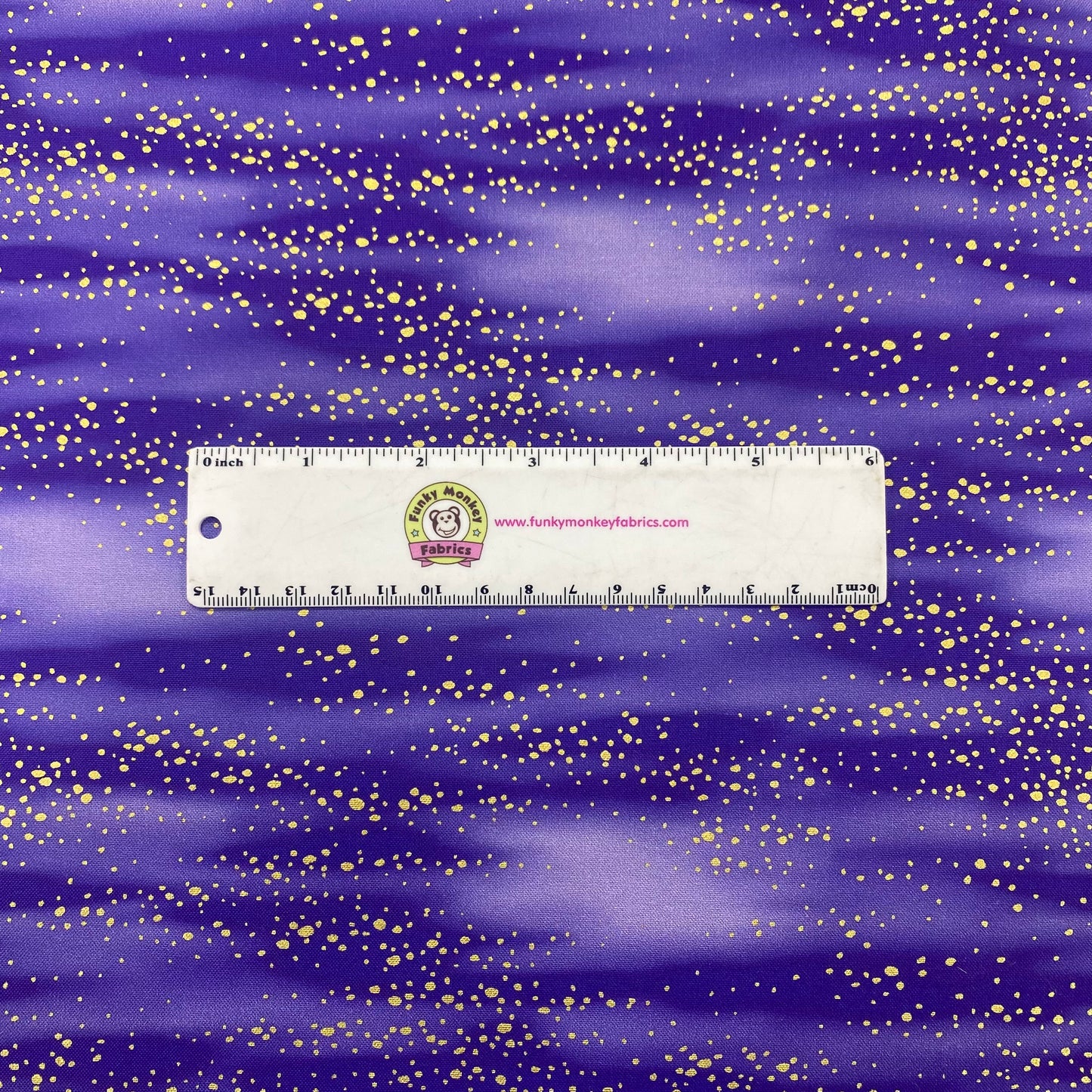 CLEARANCE Purple Tsuru Flowing Blender with Metallic - P and B Textiles Cotton