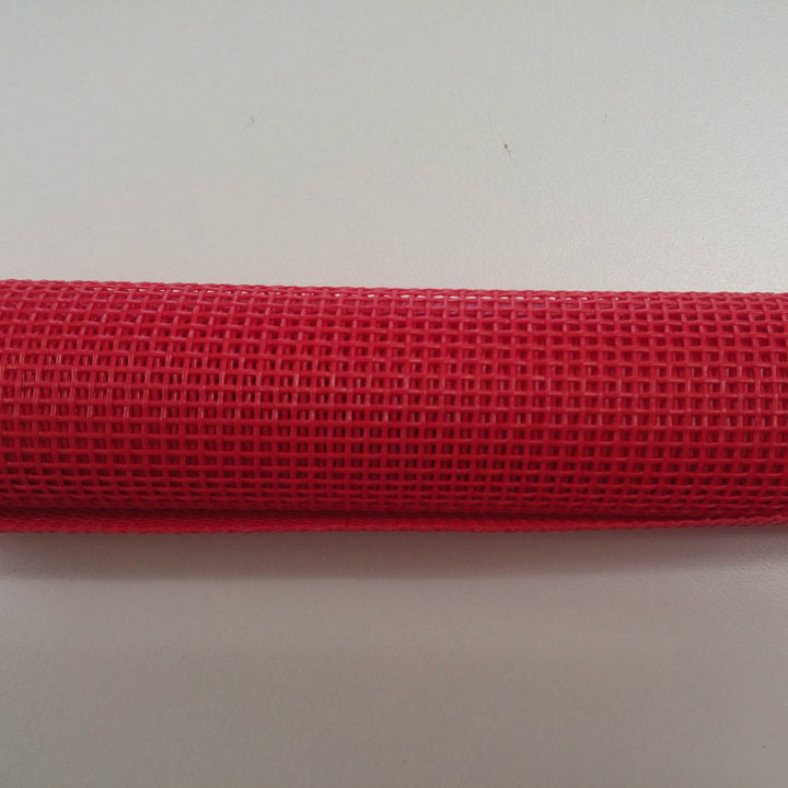 Red Vinyl Bag Mesh Roll