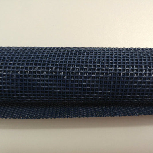 Navy Vinyl Bag Mesh Roll
