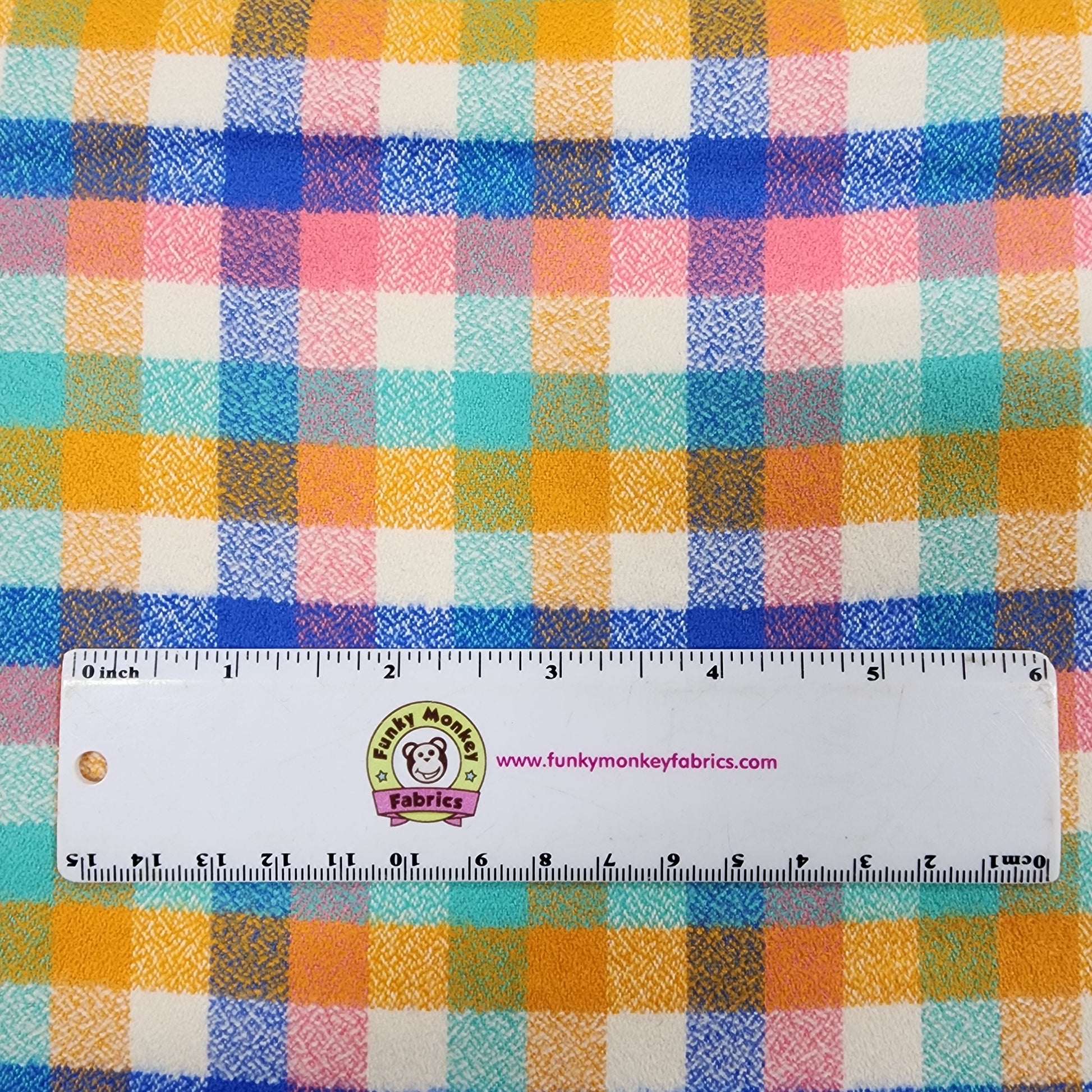 Sunrise Mammoth Plaid - Robert Kaufman Flannel