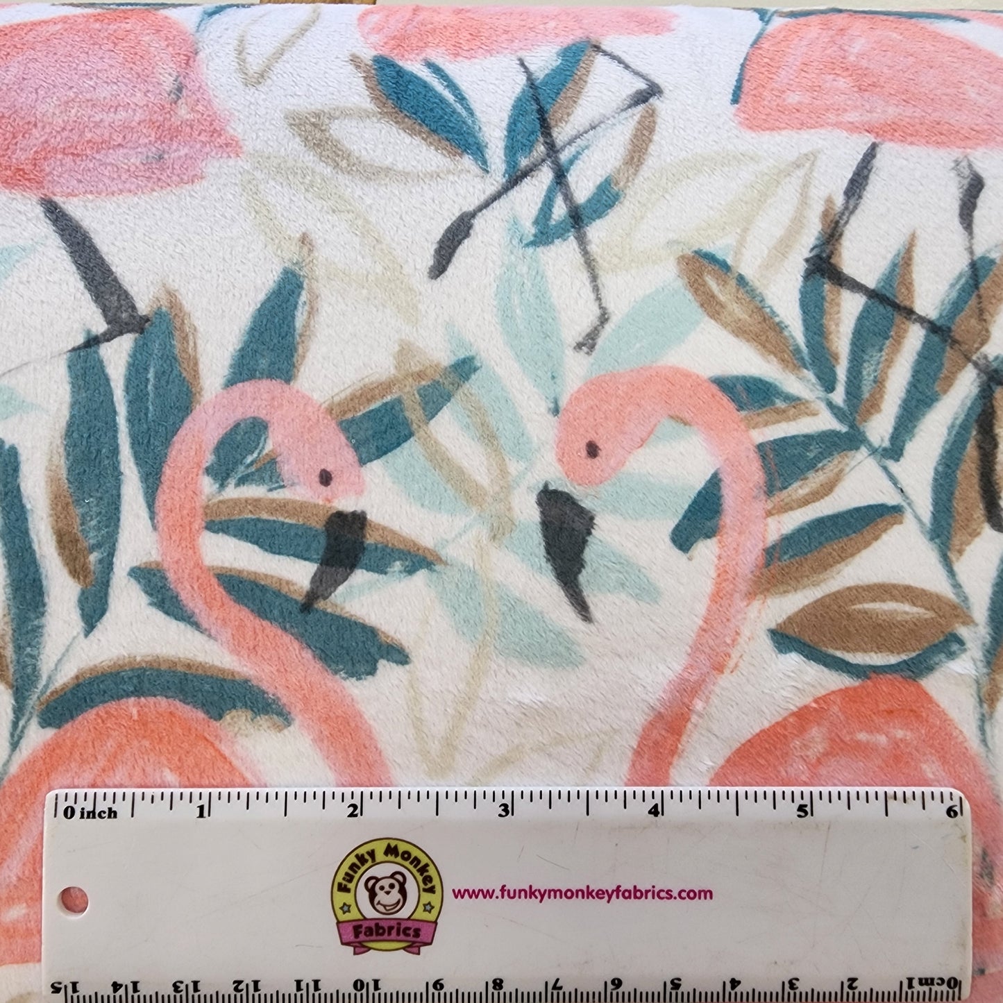 CLEARANCE Flock Party Digital - Shannon Fabrics Cuddle Minky