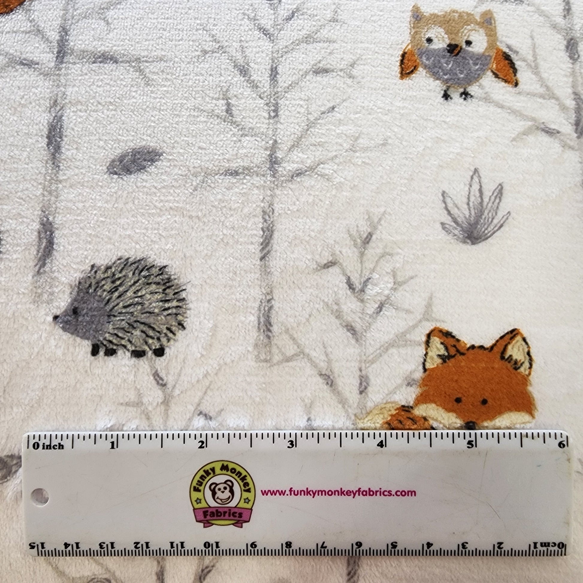 Treetop Double Sided Cloud Cuddle - Shannon Fabrics Cuddle Minky