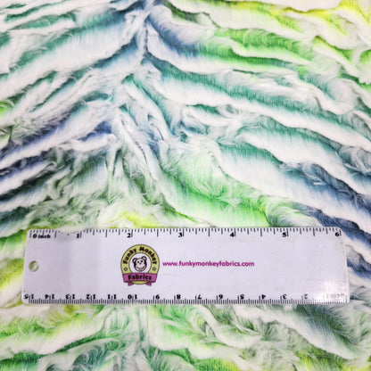 Parakeet Prism Luxe - Shannon Fabrics Cuddle Minky.