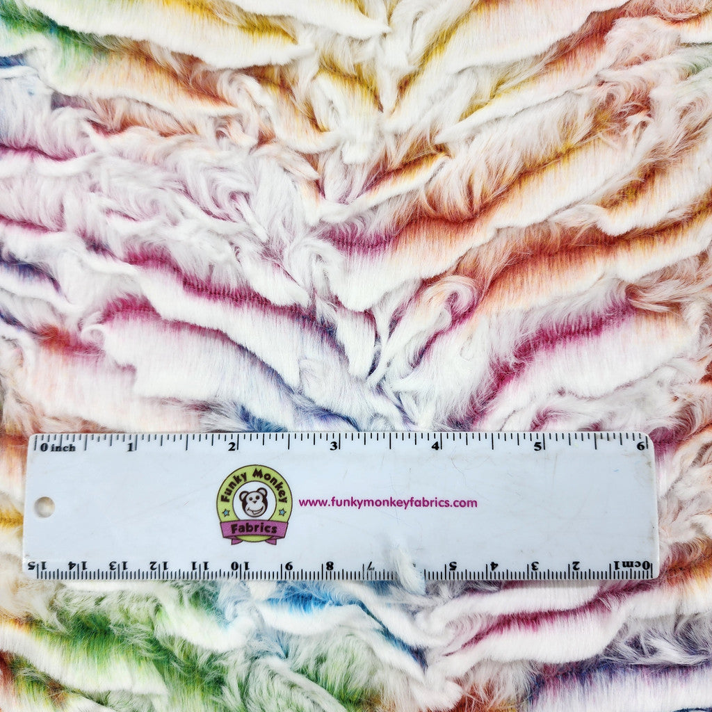 Vibrant Prism Luxe - Shannon Fabrics Cuddle Minky