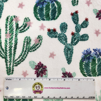 Sew Succulent Digital - Shannon Fabrics Cuddle Minky