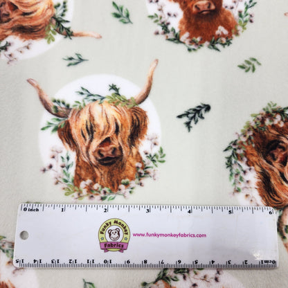 Wild Highlands Penny Digital - Shannon Fabrics Cuddle Minky