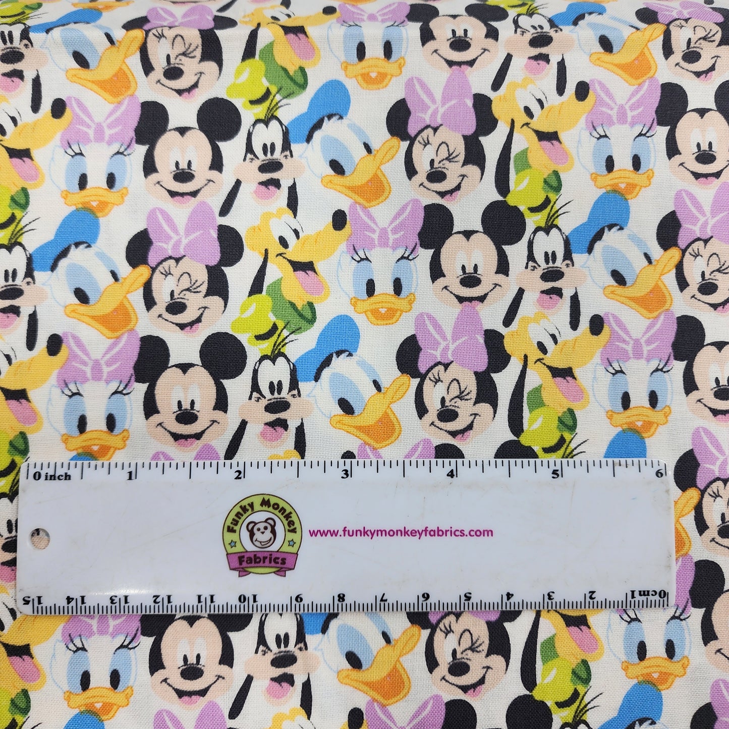 Mickey Mouse Here Comes The Fun - Camelot Cotton