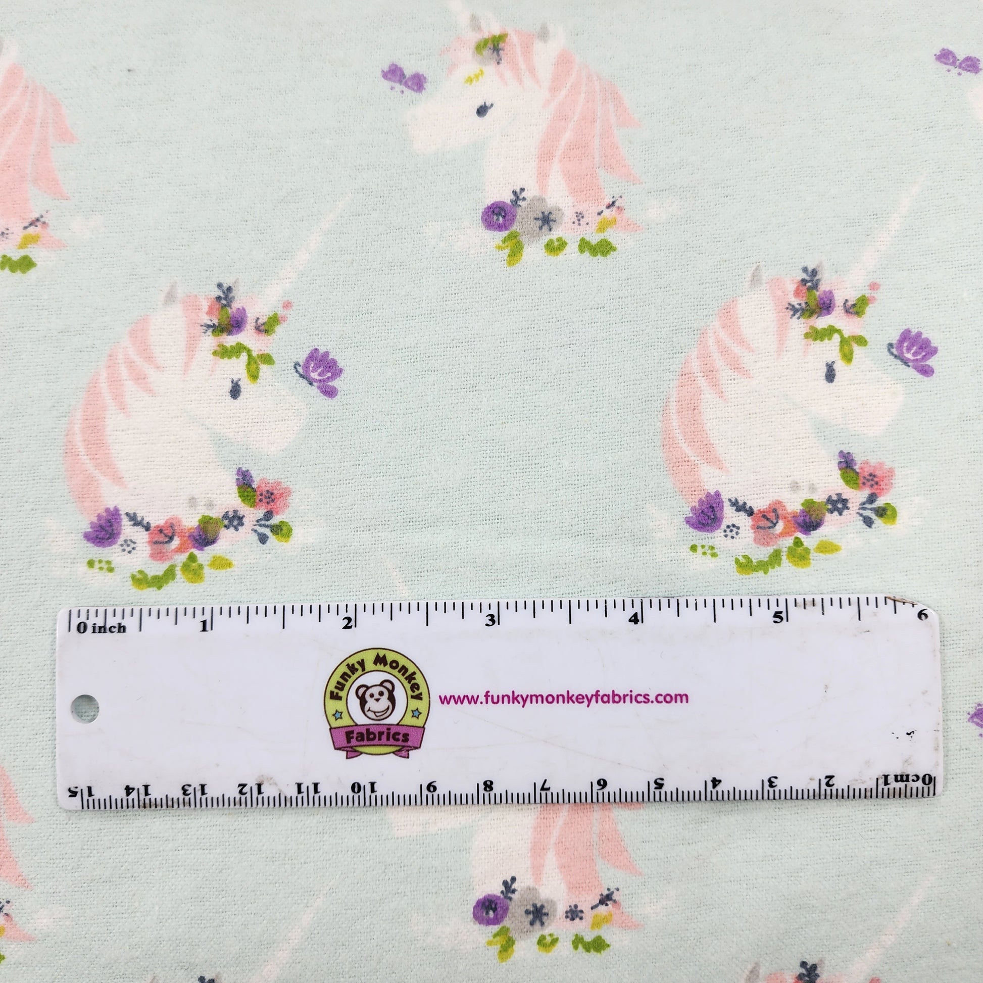 CLEARANCE Blue I Believe in Unicorns - Camelot Flannel