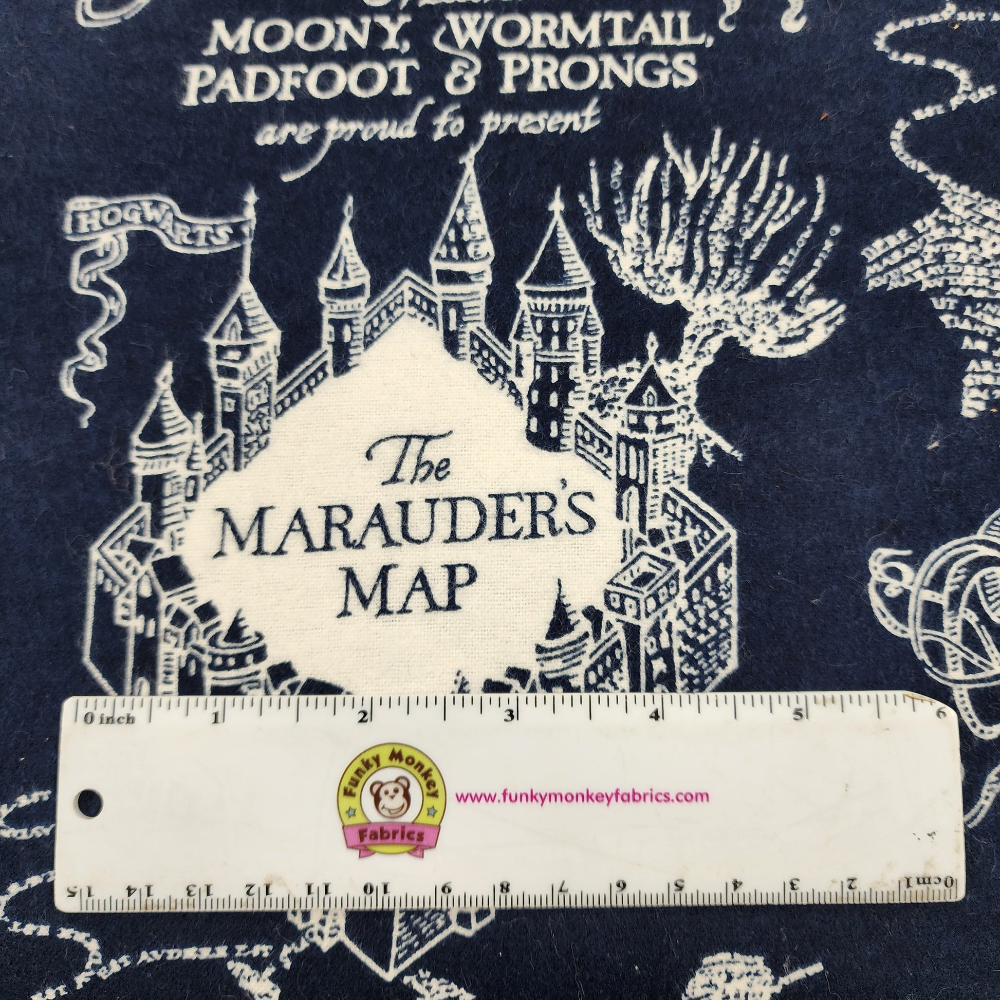 CLEARANCE Wizarding World Mauraders Map - Camelot Flannel