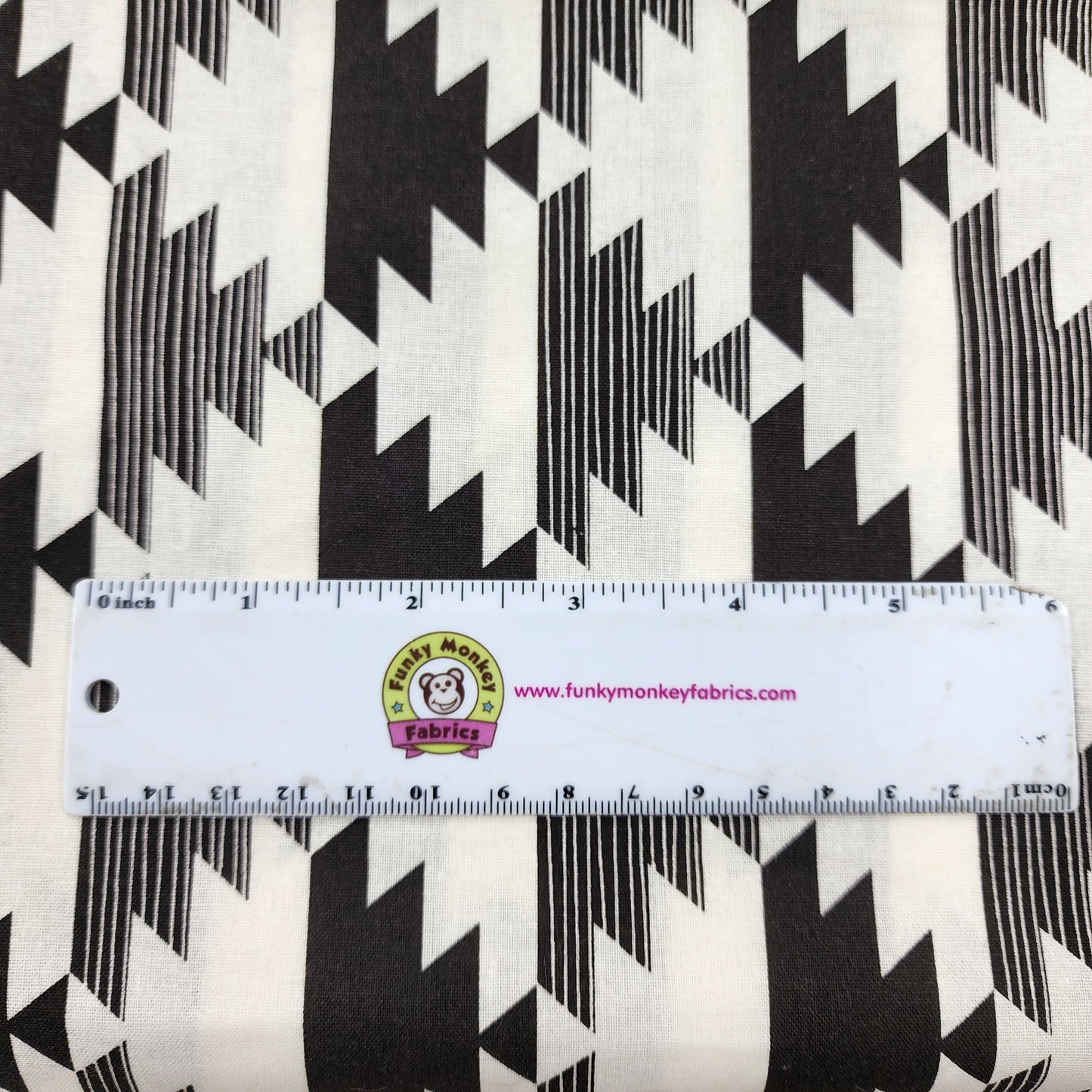 CLEARANCE Nordic Mirrored Black/White - Emma & Mila Cotton