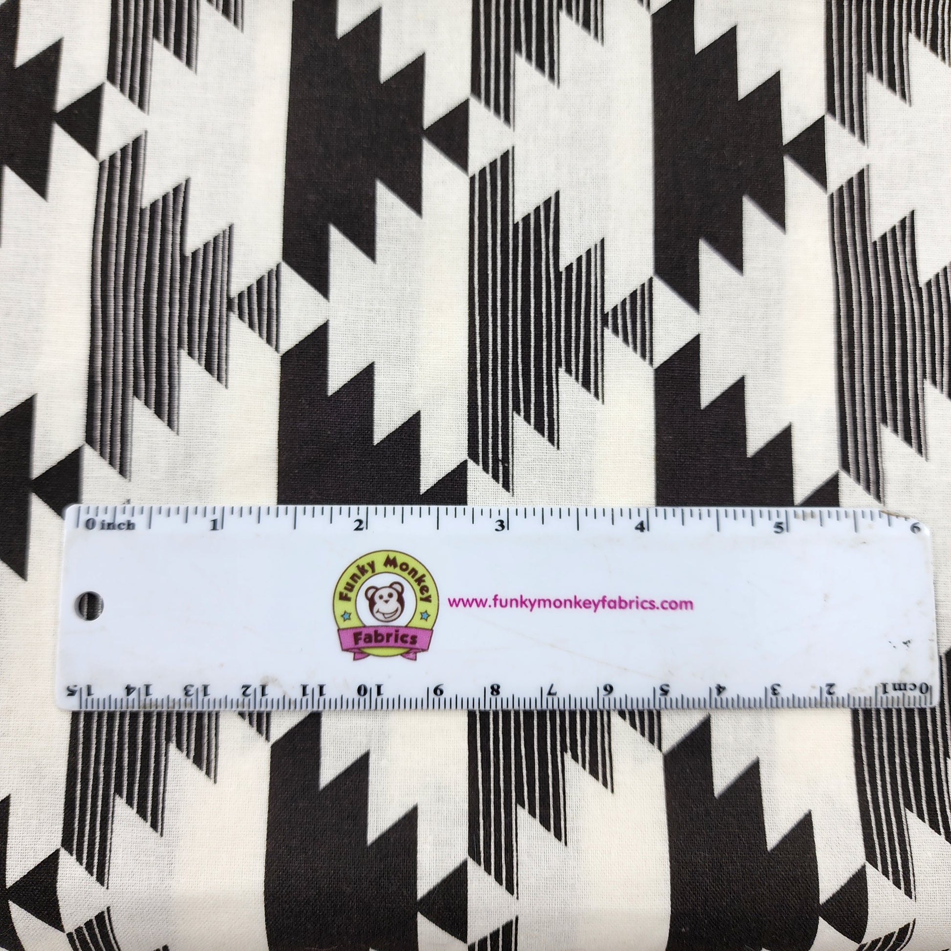 CLEARANCE Nordic Mirrored Black/White - Emma & Mila Cotton