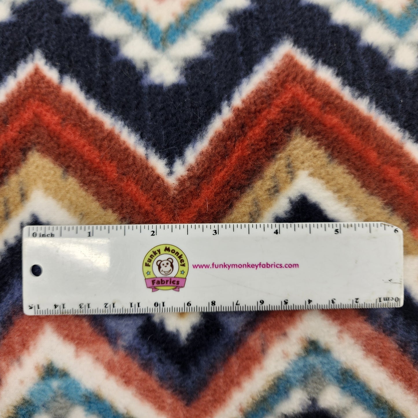 Cabin Chevron - Camelot Fleece (50230123a-01)