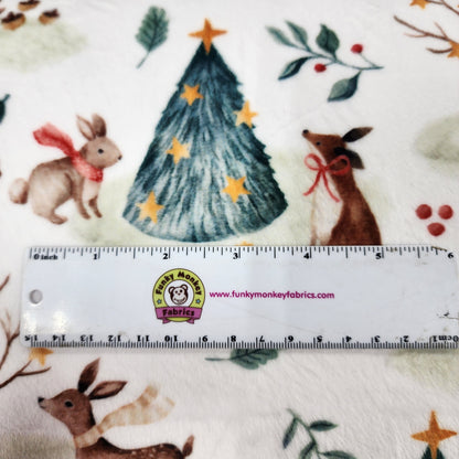 Festive Forest Digital - Shannon Fabrics Cuddle Minky