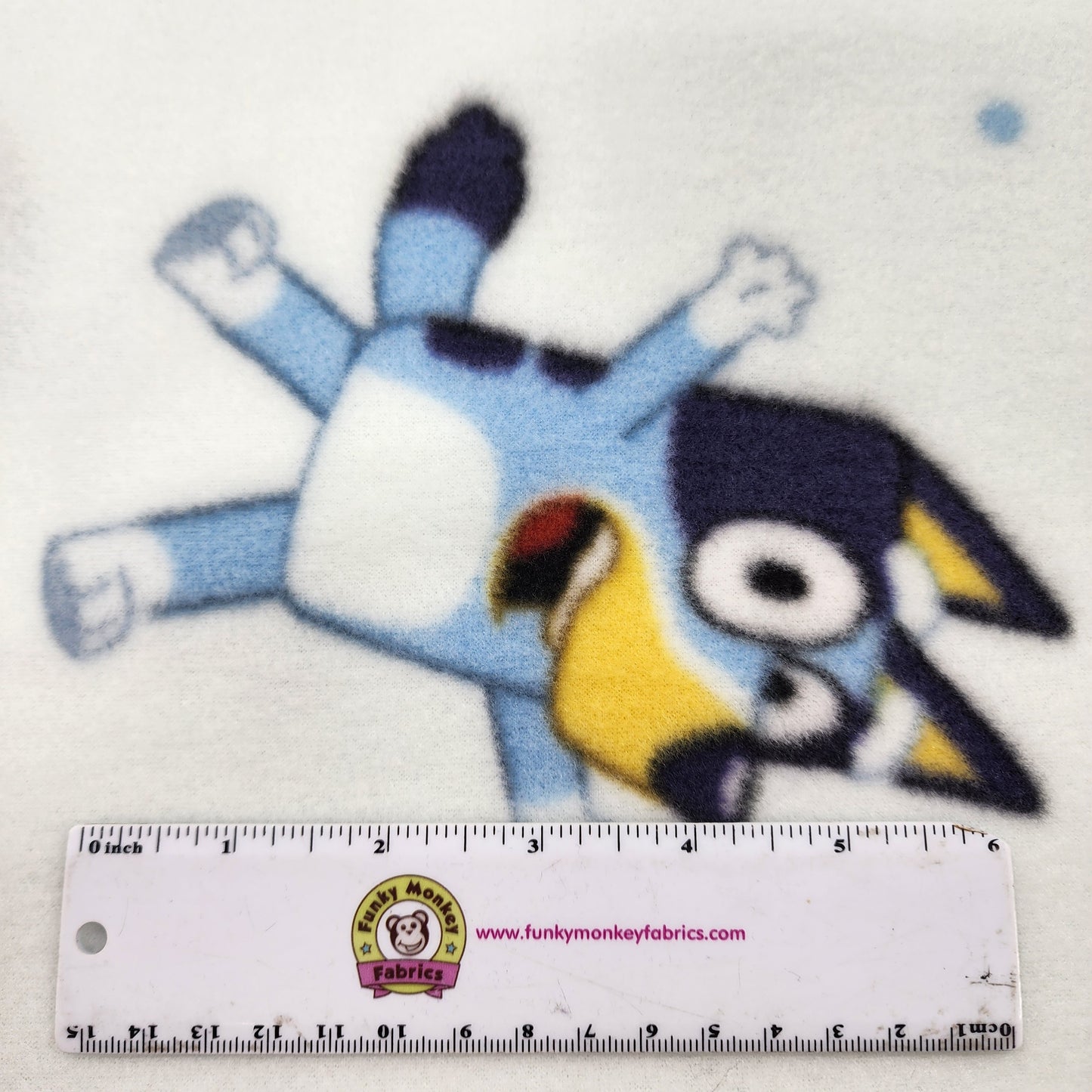 Polka Dot Bluey - Springs Creative Fleece