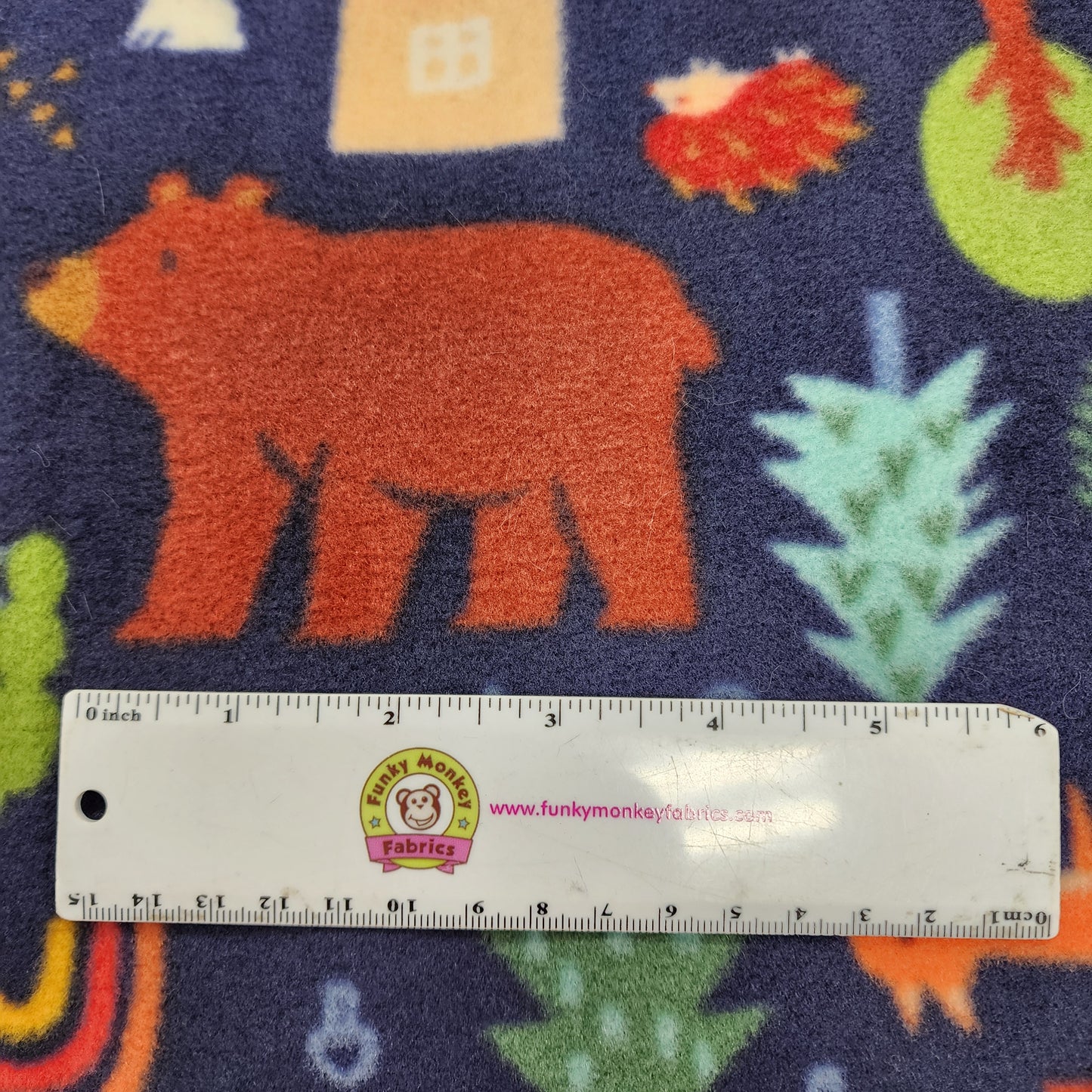 Night In The Woods Anti-Pill Winter Fleece (WFP54213-1)