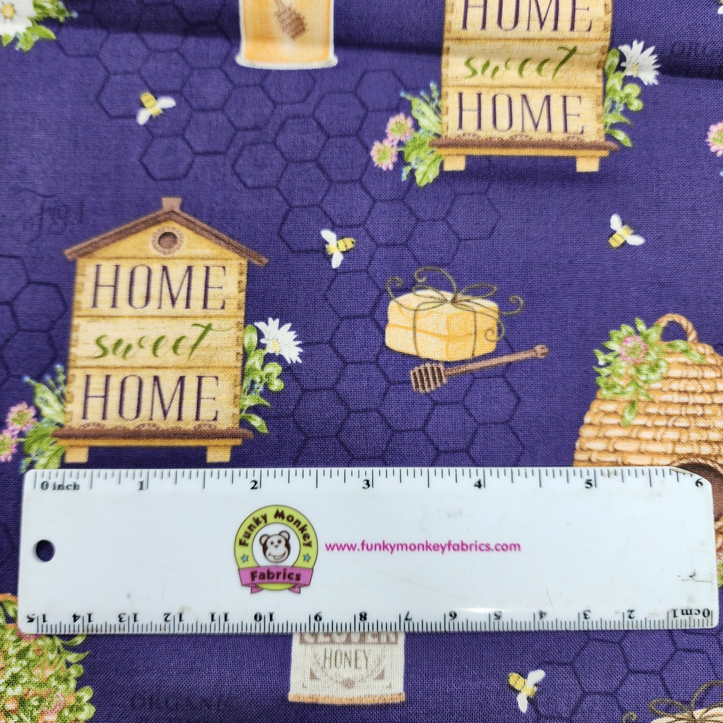 CLEARANCE The Art Of Beekeeping - Wilmington Prints Cotton