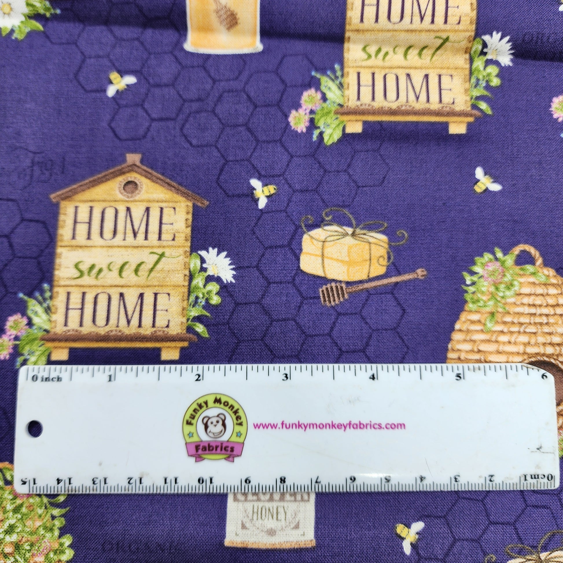 CLEARANCE The Art Of Beekeeping - Wilmington Prints Cotton