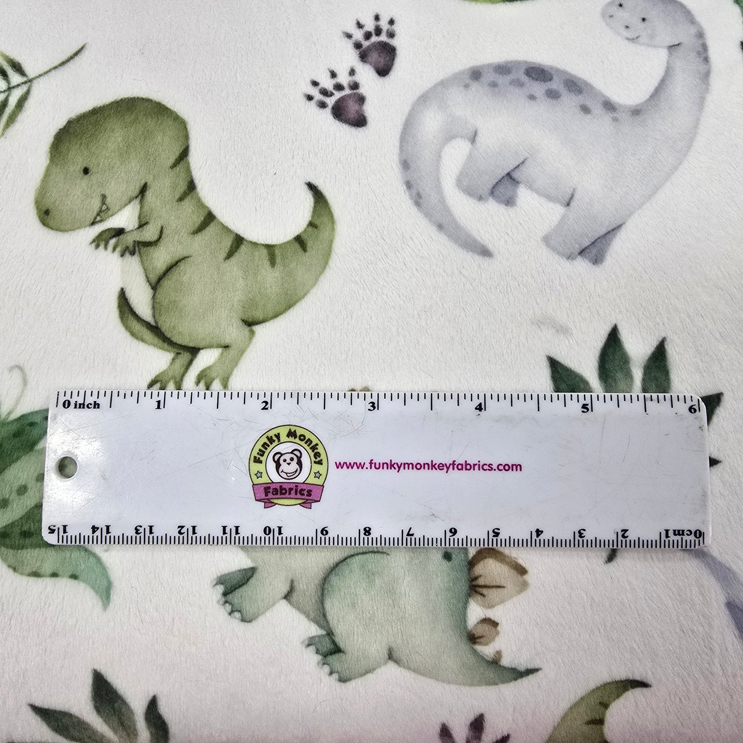 Lil Dinos Digital - Shannon Fabrics Cuddle Minky (dclildinos)