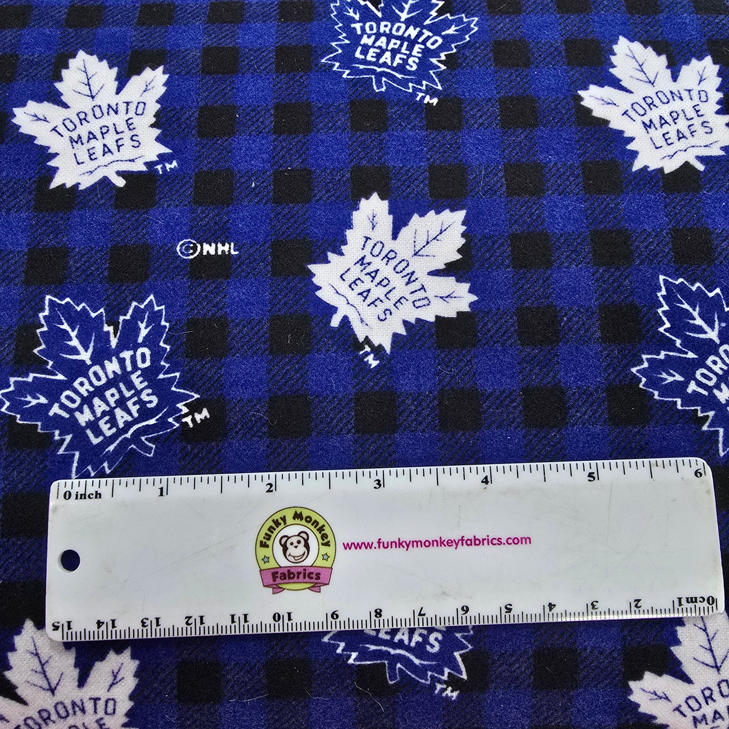 NHL Plaid Toronto Maple Leafs Flannel