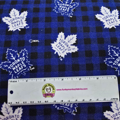 NHL Plaid Toronto Maple Leafs Flannel