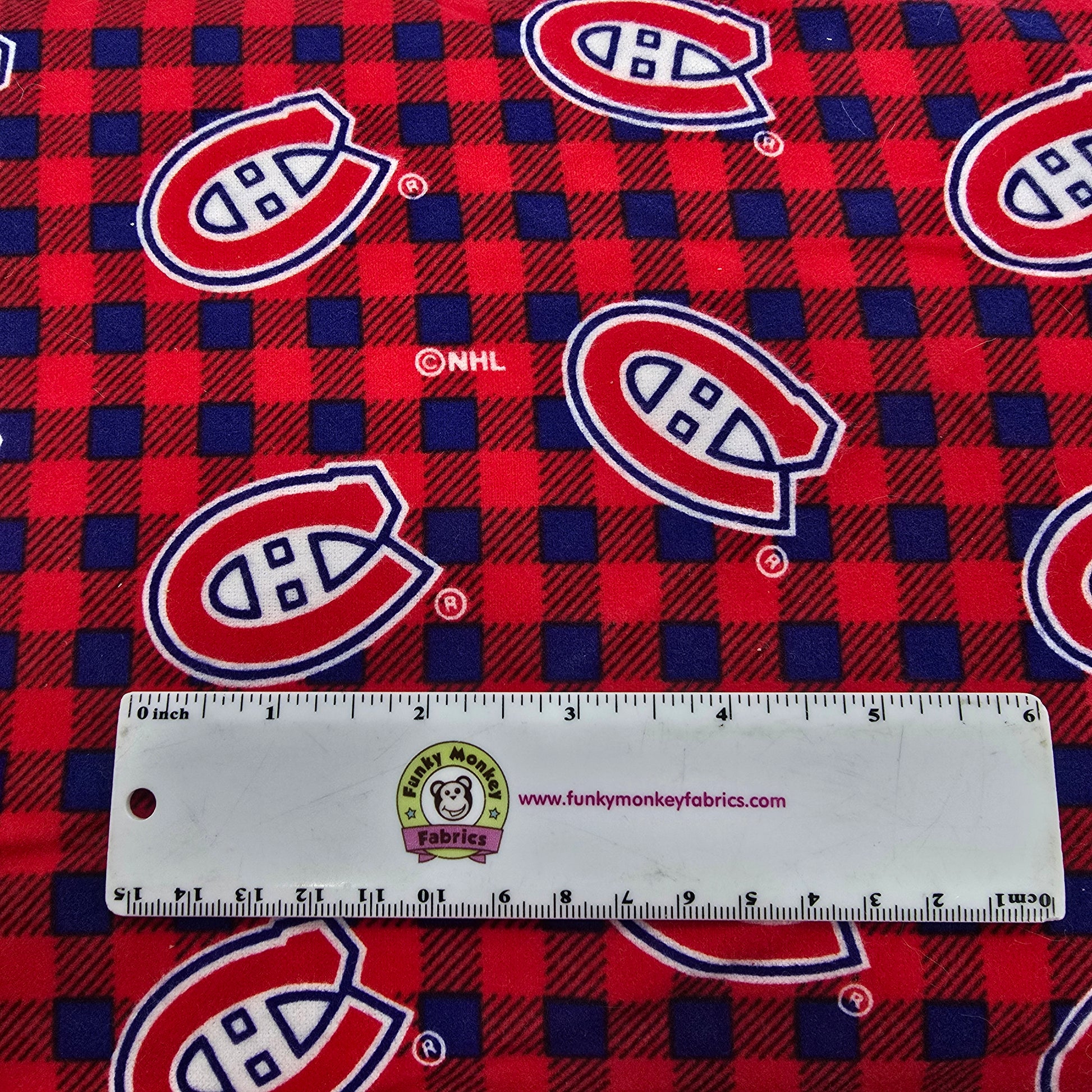NHL Plaid Montreal Canadiens Flannel