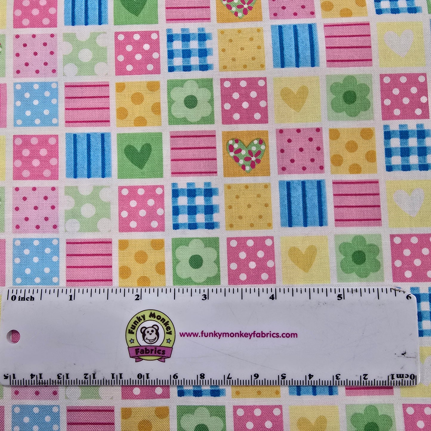 CLEARANCE Spring Blocks - Studio E Cotton