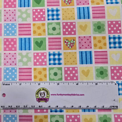 CLEARANCE Spring Blocks - Studio E Cotton