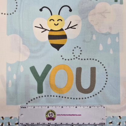 CLEARANCE Hello Honey Panel - Studio E Cotton