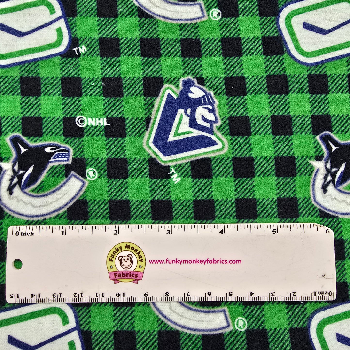 NHL Plaid Vancouver Canucks Flannel