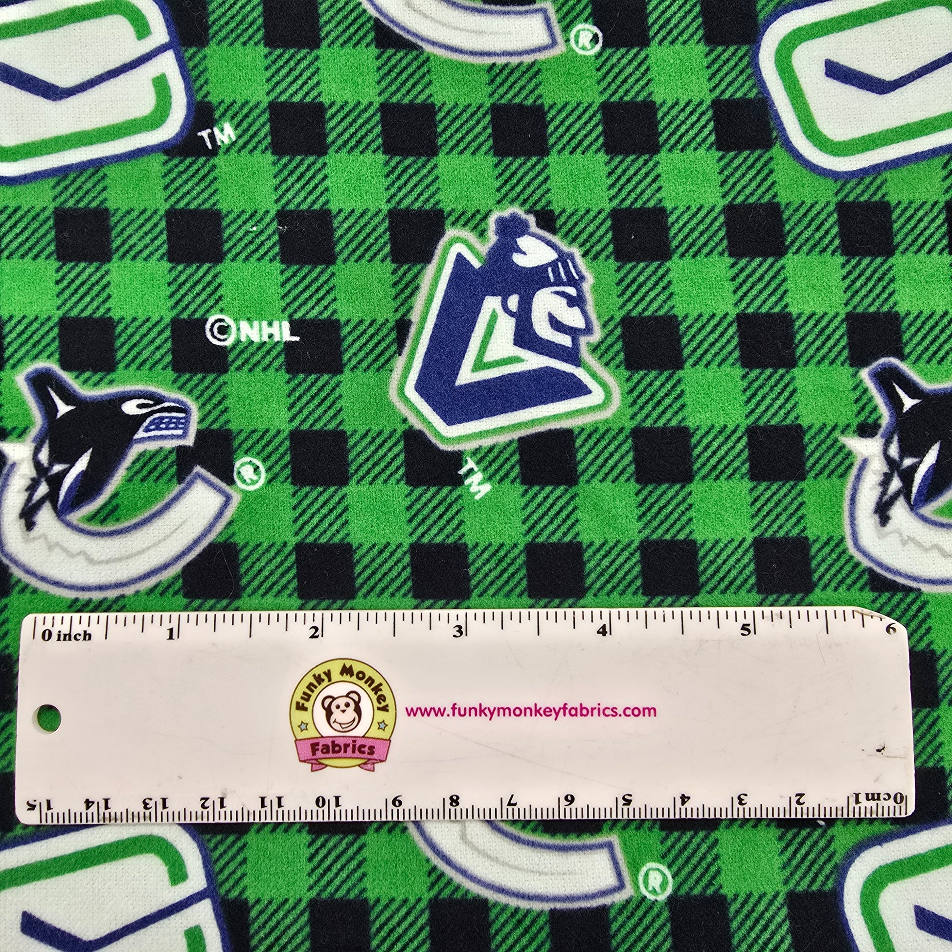 NHL Plaid Vancouver Canucks Flannel