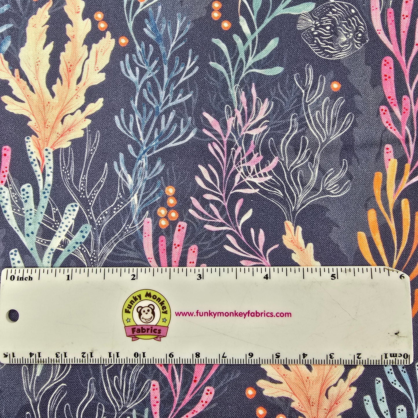 CLEARANCE Coral - Coral Coast - Dashwood Studio Cotton