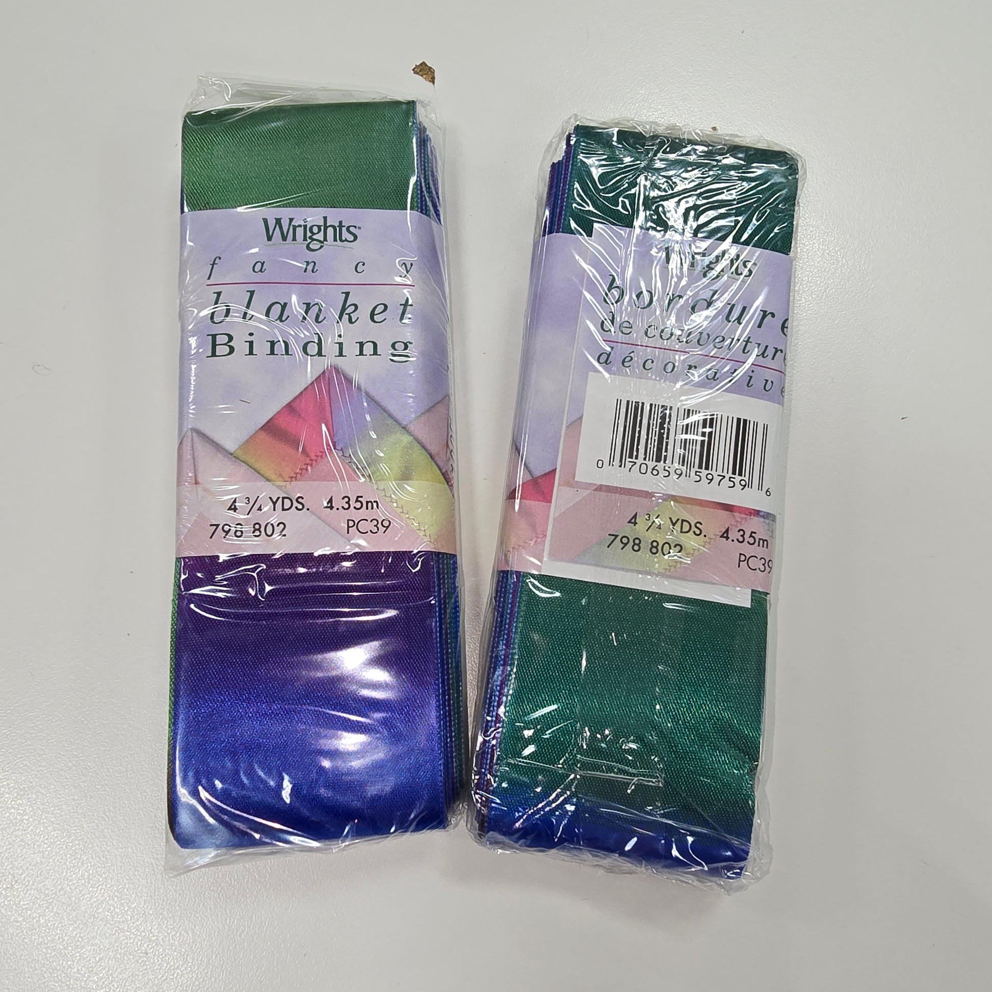 Jeweled Fancy Satin Blanket Binding