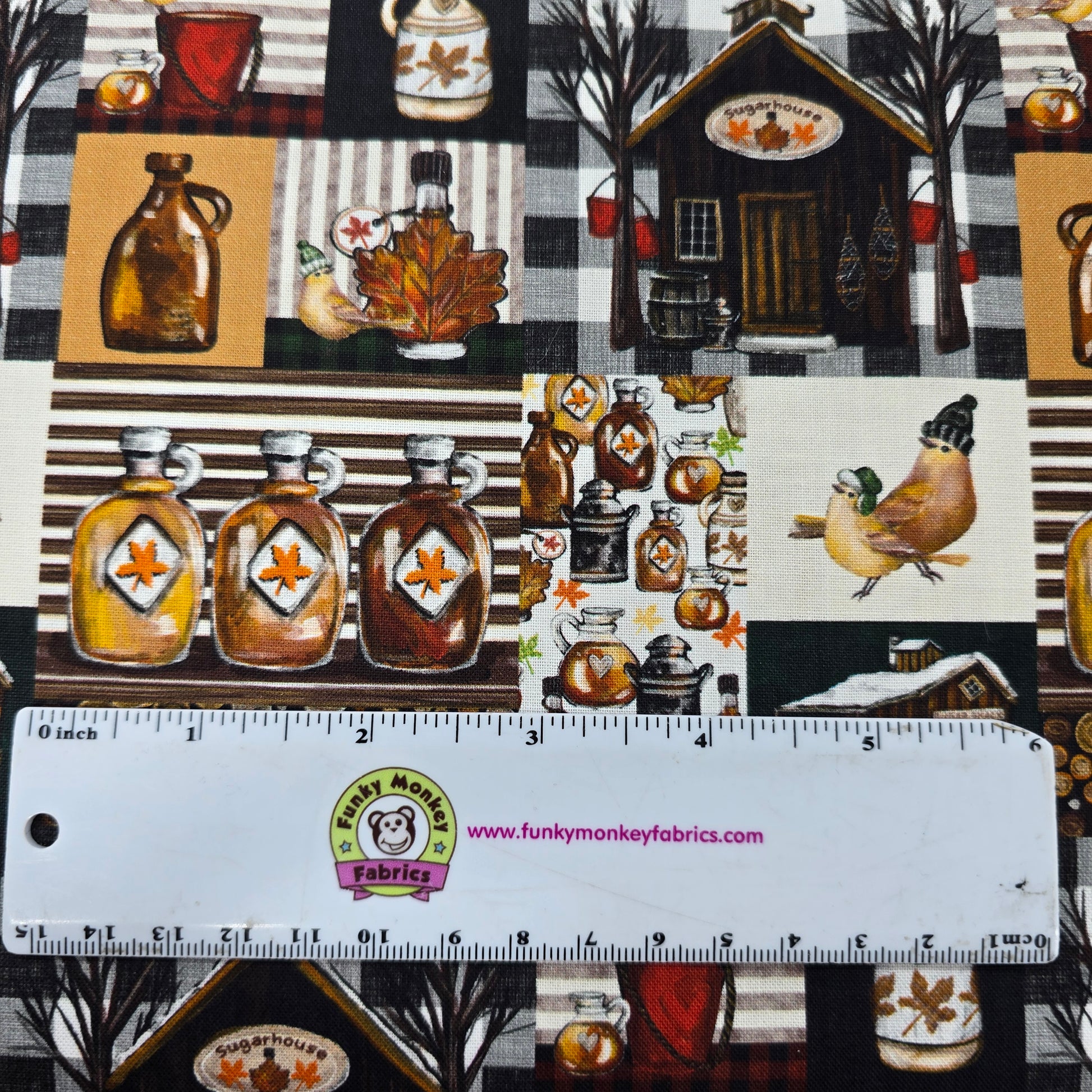 CLEARANCE Sugar House Block - Camelot Cotton