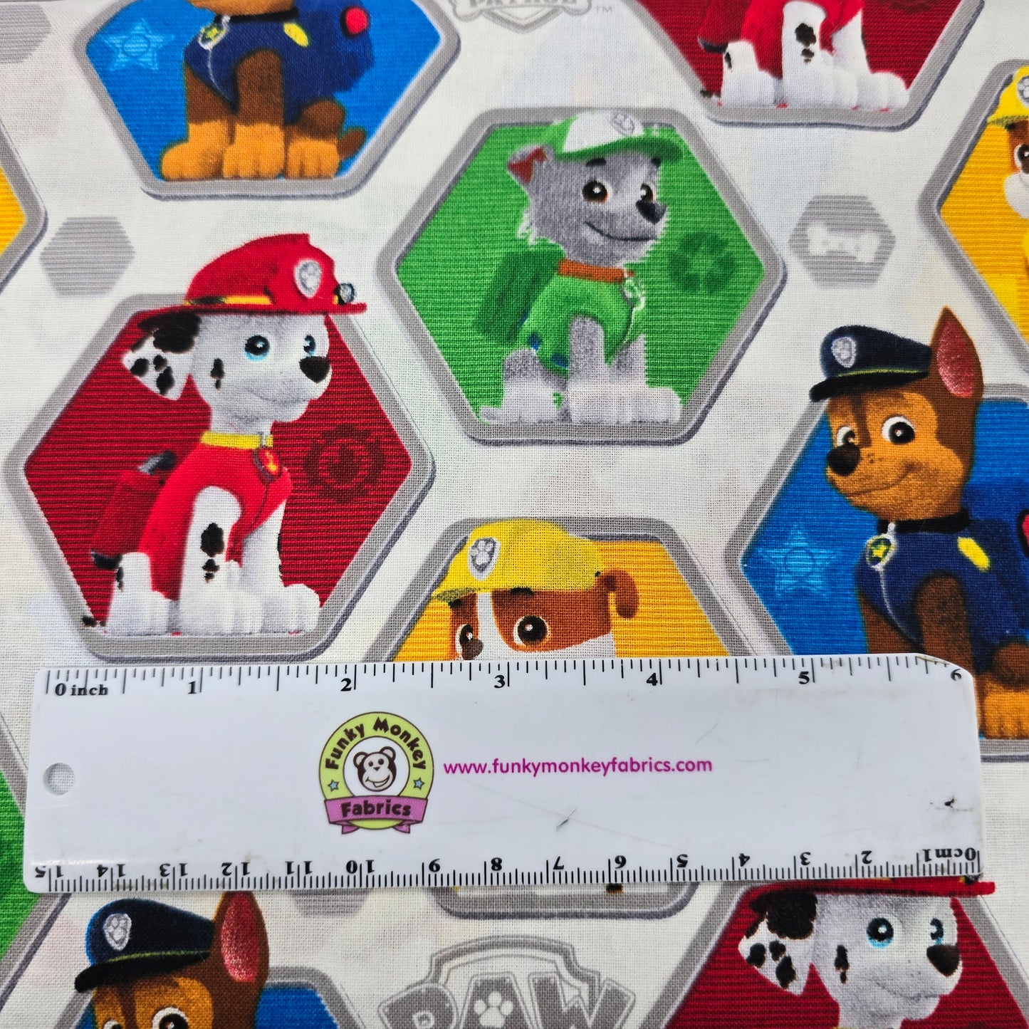 White Paw Patrol Rescue - David Textiles Cotton