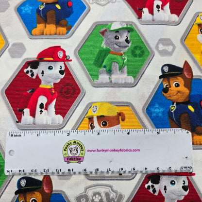 White Paw Patrol Rescue - David Textiles Cotton