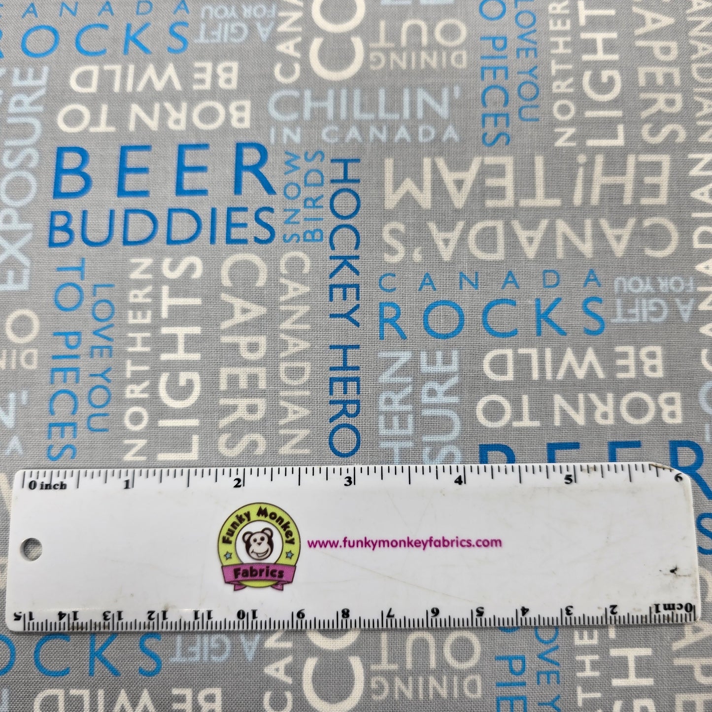 Canadian Capers Beer Buddies - Wilmington Prints Cotton
