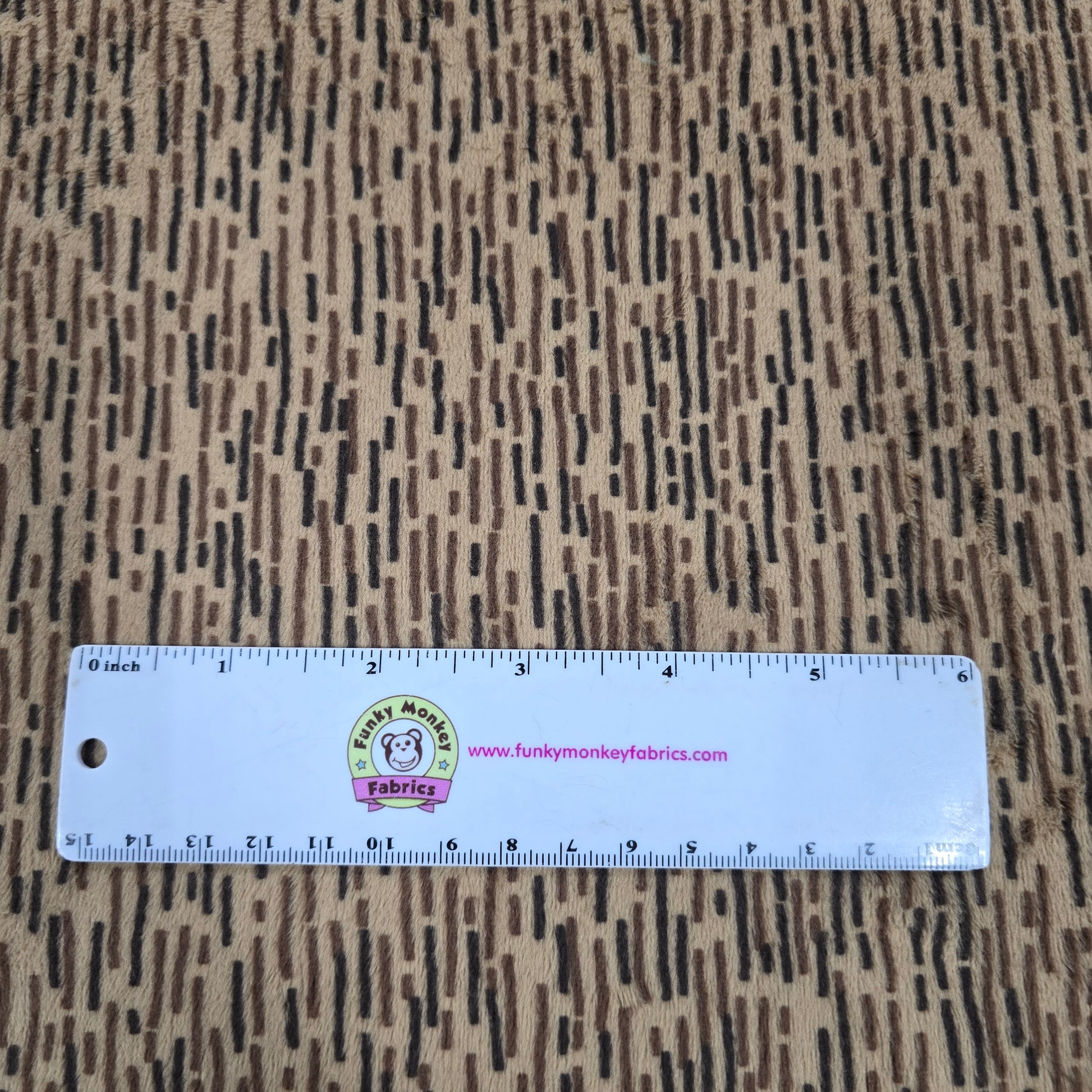 90" Dash Brown - Shannon Fabrics Cuddle Minky