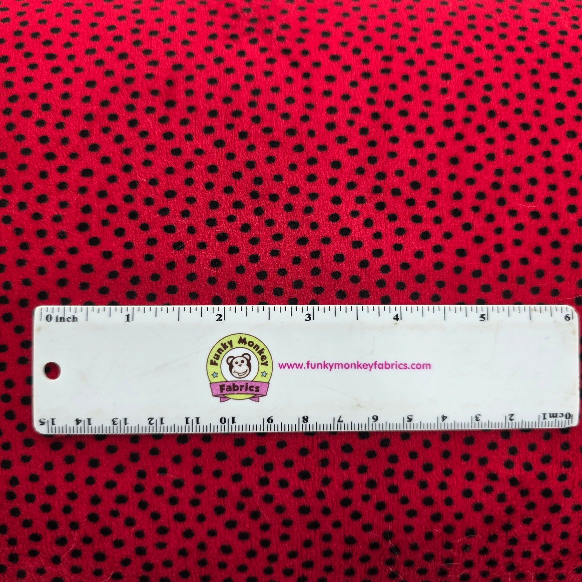 90" Dottie Cardinal - Shannon Fabrics Cuddle Minky