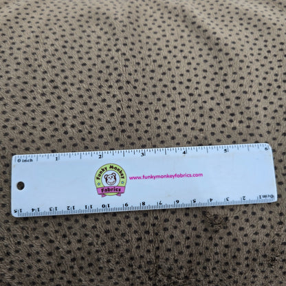 90" Dottie Cocoa - Shannon Fabrics Cuddle Minky