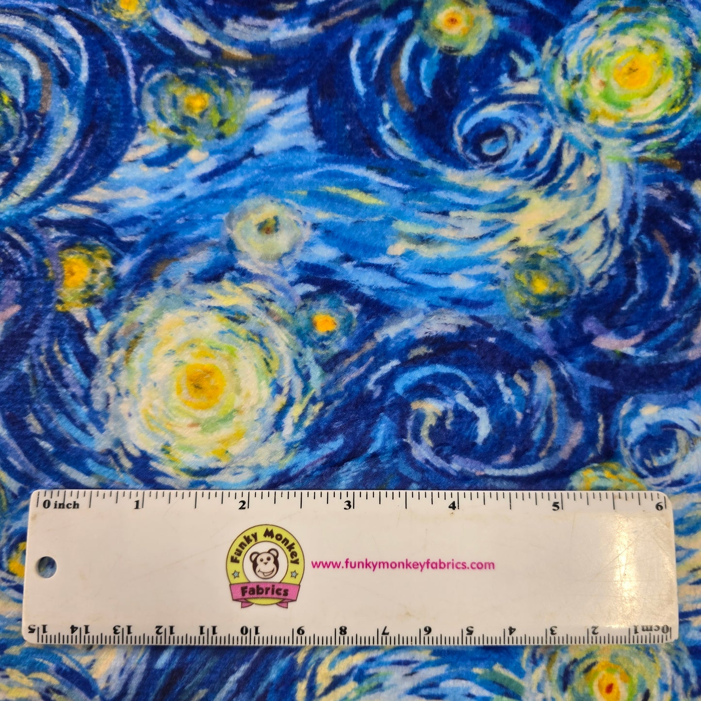 Starry Night Double Sided Cloud Cuddle - Shannon Fabrics Cuddle Minky